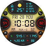 DIGI SIMULOR CTS71 Watch face