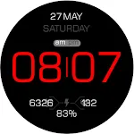 Key061 Digital Watch Face