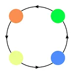 Dot - Aline Same Color Dots icon
