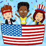 USA Map Kids Geography Games icon