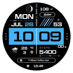 NW109: Digital watch face