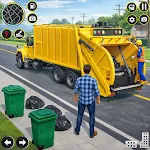 US Real Trash Truck Driver Sim icon