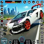 Crazy Car Crash Simulator : 3d icon