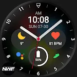 Nighty Hybrid 02 - watch face