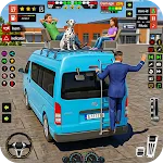 Mini Coach Bus 3d City Bus Sim icon
