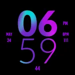 Lavender Large Watch Face