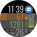 Easy Read Health Watch Face