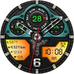Hybrid TRADOR URX23 Watch face