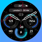 SH049 Watch Face, WearOS watch