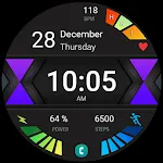 IA104 Unique Digital Watchface