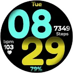 CC Clean 21 Watch Face