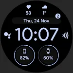 Pixel OLED: Watch face