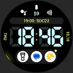 Big Digital: Watch face