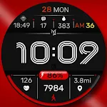 STRIPES - Digital watch face