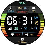 Colorful Numbers-for wear os 5