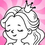 Drawing Princess Coloring Game icon