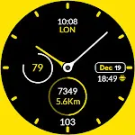 Clean Analog watch face