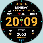 WIN Dgt Super22 MOD watch face
