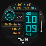 PRADO 85 Digital Watch Face
