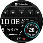 OZ502s Digital Watch Face