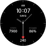 Key041 Analog Watch Face