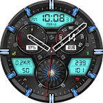 Hybrid CLOUD URX138 Watch face