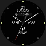 Minimal Black v14 Watch Face