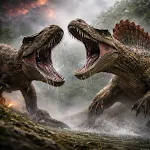 Dino Jurassic Clash Primal Sim icon