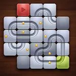 Sliding Rolling Ball Puzzle icon
