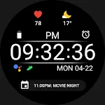 Night ver 05 - watch face