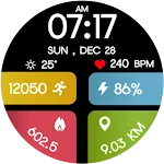 Color FitnessTracker WatchFace