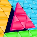 ¡Bloquear! ¡Cuadra! Tangram icon