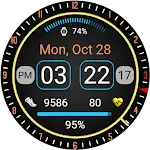 Iris505 Digital Watch Face