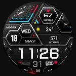 MD249 Digital watch face