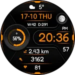 Animated Onysy Watch face
