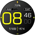 Key064 Digital Watch Face