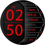 Key044 Digital Watch Face