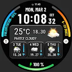 Weather watch face W10