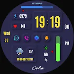 Doha Digital Watch Face