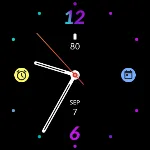 Black Style Watch Face