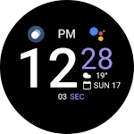 JHW Digital Plus: Watch face