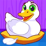 작은 농장! 어린이 동물 게임! icon