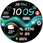 OMG 61 - Digital Watch Face
