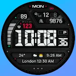 SH058 Watch Face, WearOS watch