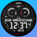 SH054 Watch Face, WearOS watch