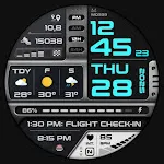 MD339 Digital watch face