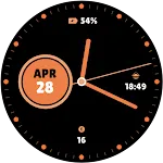 Purely Pointed Watch Face
