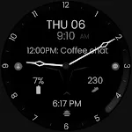 Minimal Black v30 Watch Face