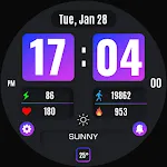Vesa Digital Watch Face