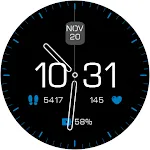 Key101 Analog Watch Face
